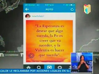 El ultimo mensaje publicado en las redes por el hombre que le quito la vida a Juansito Sport