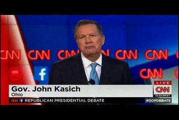 Closing statement Kasich