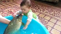 Waow what a style baby very funy video like this page and find more funy videos