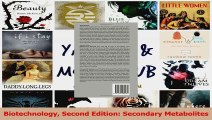 Read  Biotechnology Second Edition Secondary Metabolites Ebook Free