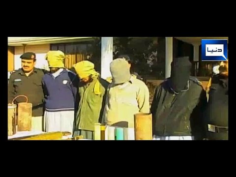 Peshawar police foiled APS like terror plot, arrested five including Khatib Masjid, recovered arms & explosives