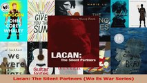 PDF Download  Lacan The Silent Partners Wo Es War Series Download Full Ebook
