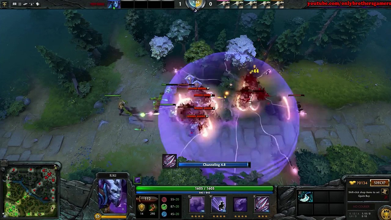 Dota 2 - Patch 6.86 - Riki New OP Skill !