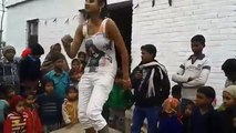A Rocking Dance Performance on Bollywood Song in Public | The Girl has Some Hot Moves | Desi Dance