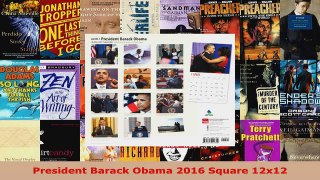 Download  President Barack Obama 2016 Square 12x12 PDF Online
