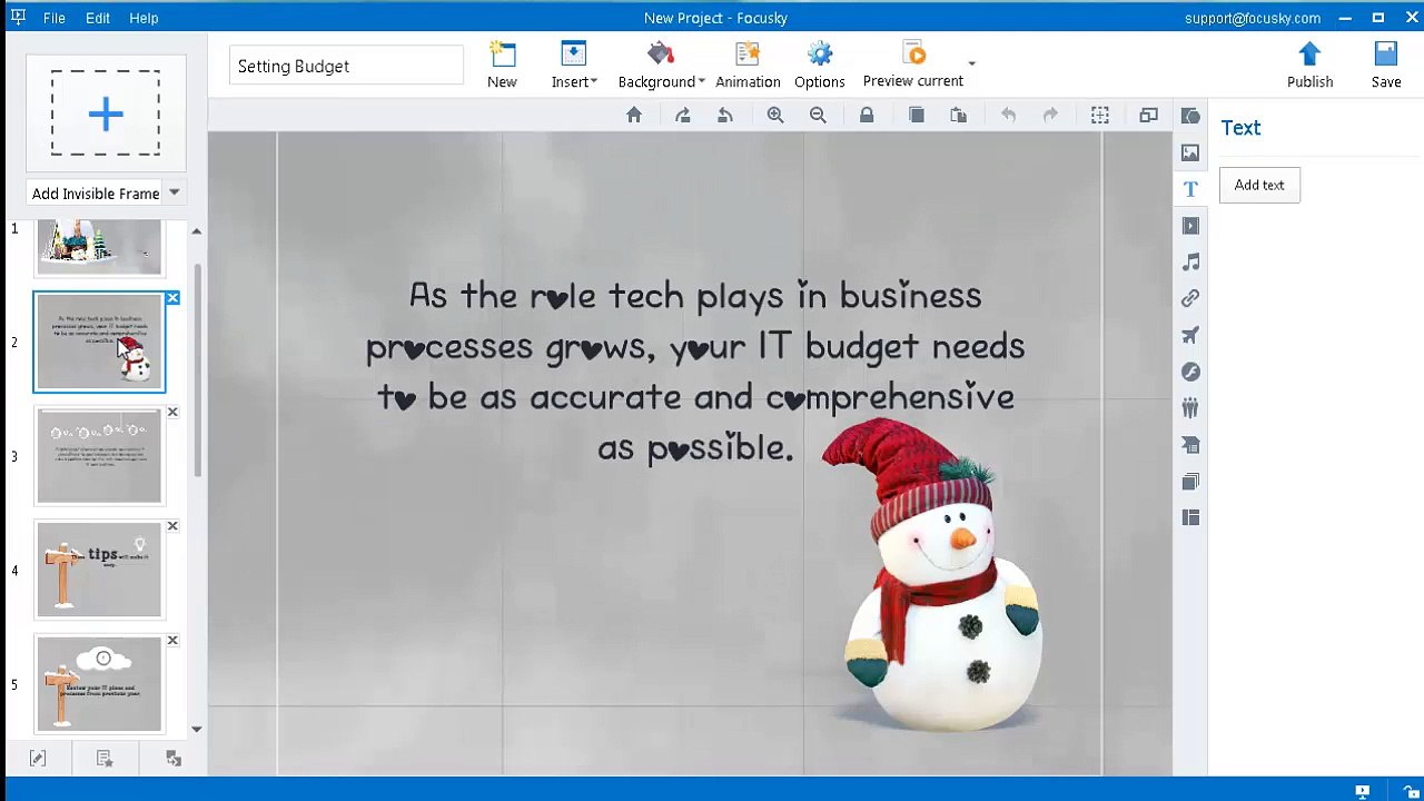Create Rich Content Presentation via Presentati...