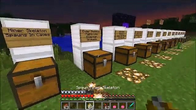Minecraft_ EVIL SKELETONS (HEROBRINE SKELETON, LORD OF SKELETONS, & DEVIL SKELETON) Mod Showcase