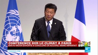 REPLAY :Discours du président chinois Xi Jinping lors de la COP21 à Paris