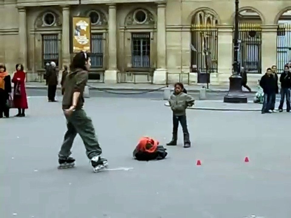 Amazing Roller Blading!