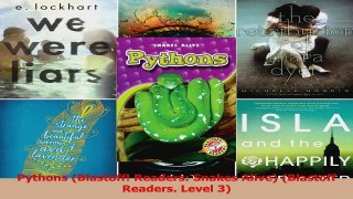 PDF Download  Pythons Blastoff Readers Snakes Alive Blastoff Readers Level 3 PDF Full Ebook