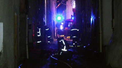 D!CI TV : Violent incendie hier soir à Fontchristiane à Briançon. Reportage