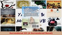 Read  Surrendered III A Surrendered Novel Ebook Free