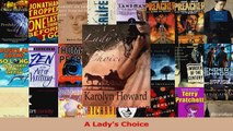 Read  A Ladys Choice PDF Online