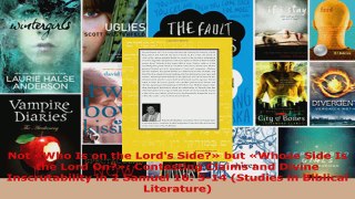 Read  Not Who Is on the Lords Side but Whose Side Is the Lord On Contesting Claims and EBooks Online