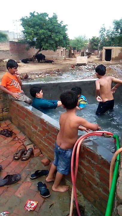 enjoy swimming