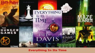Read  Everything In Its Time PDF Free
