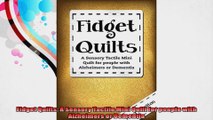 Fidget Quilts A Sensory Tactile Mini Quilt for people with Alzheimers or Dementia