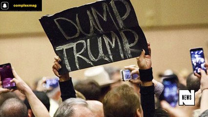 Donald Trump Supporter Wants Black Protestor Burned Alive