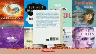 Read  Prologue to History The Yahwist as Historian in Genesis Ebook Free