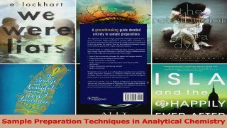 PDF Download  Sample Preparation Techniques in Analytical Chemistry PDF Full Ebook