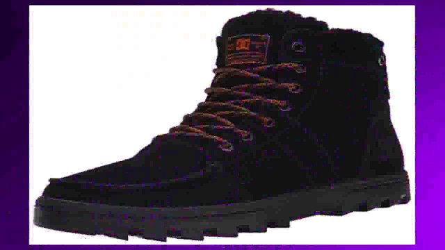 Best buy Men Snow Boot DC Mens Woodland Snow Boot BlackOrange 105 M US