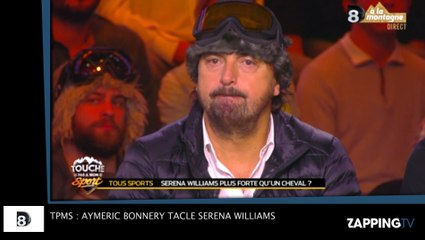 TPMS : Aymeric Bonnery tacle violemment Serena Williams