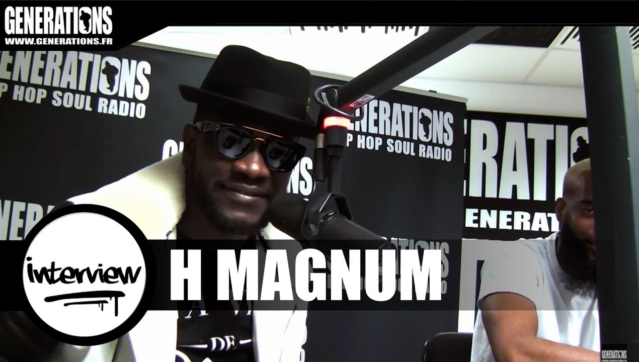 H Magnum - Interview (Live des studios de Generations)