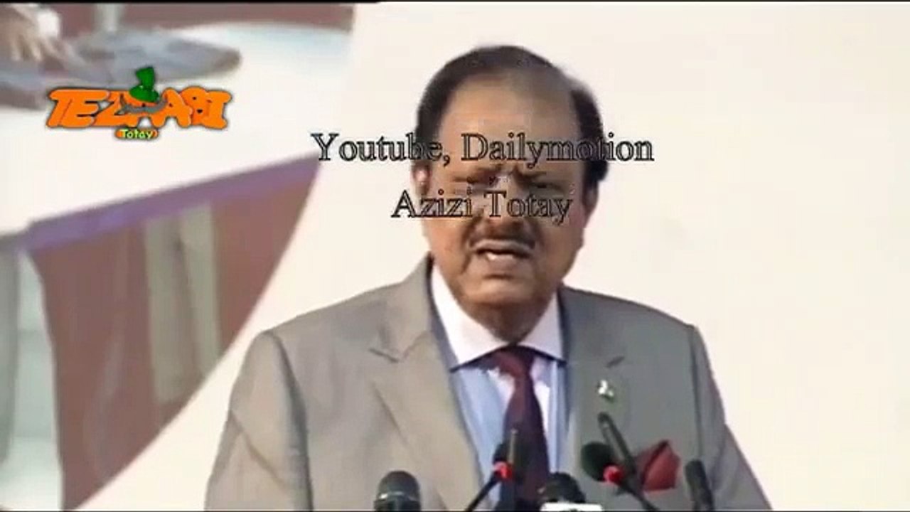President Mamnoon on Team Tezabi Totay
