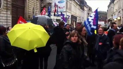 comité d'accueil agité - Cambrai 15dec15