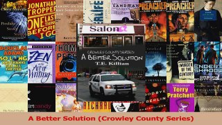 Read  A Better Solution Crowley County Series Ebook Free
