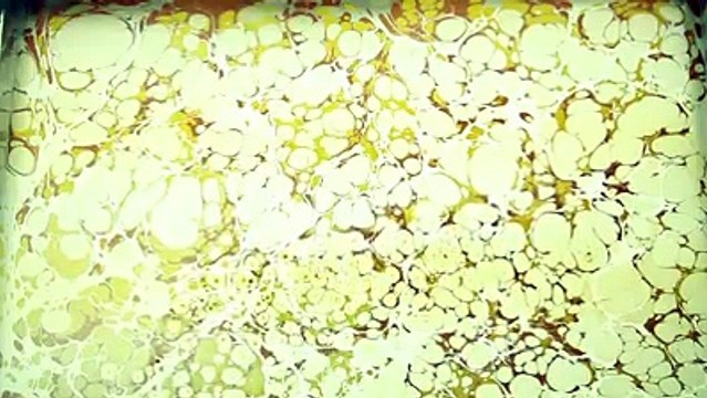 Ebru - Turkish Islamic art of Marbling