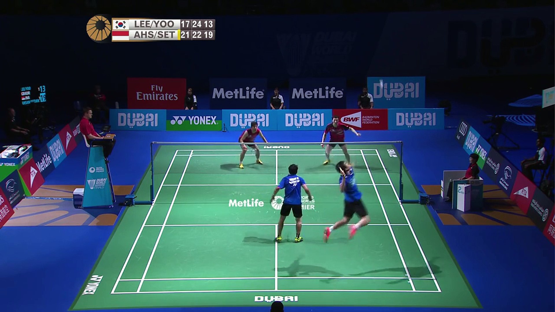Badminton: un incroyable point en double - Vidéo Dailymotion