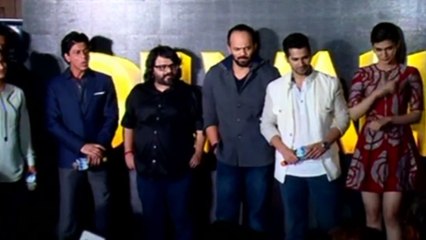 Rohit Shetty got angry in press conference.