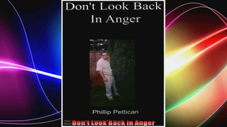 Dont Look Back in Anger