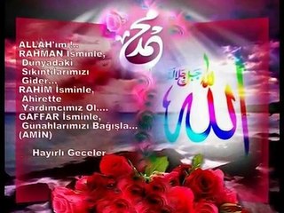 HUZUR VEREN BİR DUA