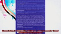 Dissociation in Traumatized Children and Adolescents Theory and Clinical Interventions