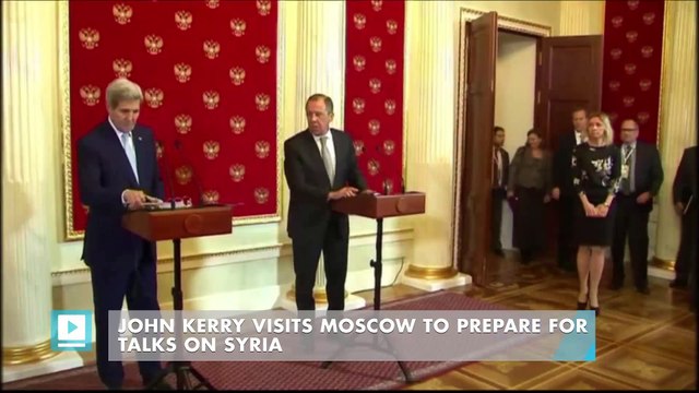 John Kerry Visits Moscow to Prepare for Talks on Syria