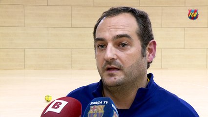 Handbol (Barça B): Llorenç Rueda i Joan Amigó, prèvia FCB-Naturhouse