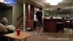 Andrew Borys juggles golf ball between clubs in insane trick