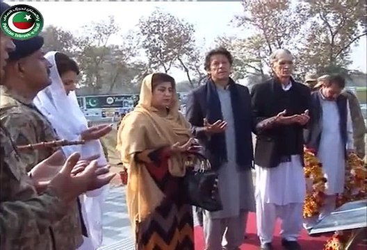 Imran Khan Reaches APS Peshawar Along With Pervez Khattak