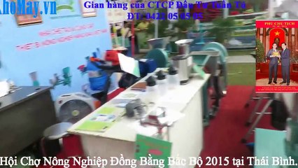 Hội Chợ Nông Nghiệp Đồng Bằng Bắc Bộ 2015 tại Thái Bình