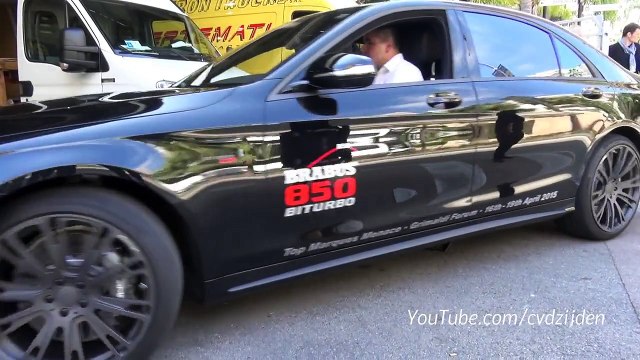 BRABUS 850 S63 AMG 6.0 V8 Biturbo - Start up, Revs, Accelerating!