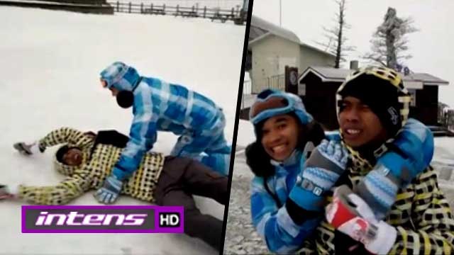 Noraknya Dede Sunandar Saat Lihat Salju di Korea - Intens 16 Desember 2015