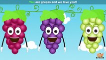 Grapes - Fruit Rhyme