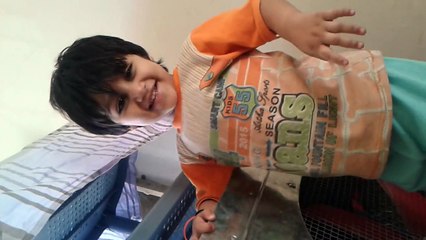 Emaan with her Papa 2