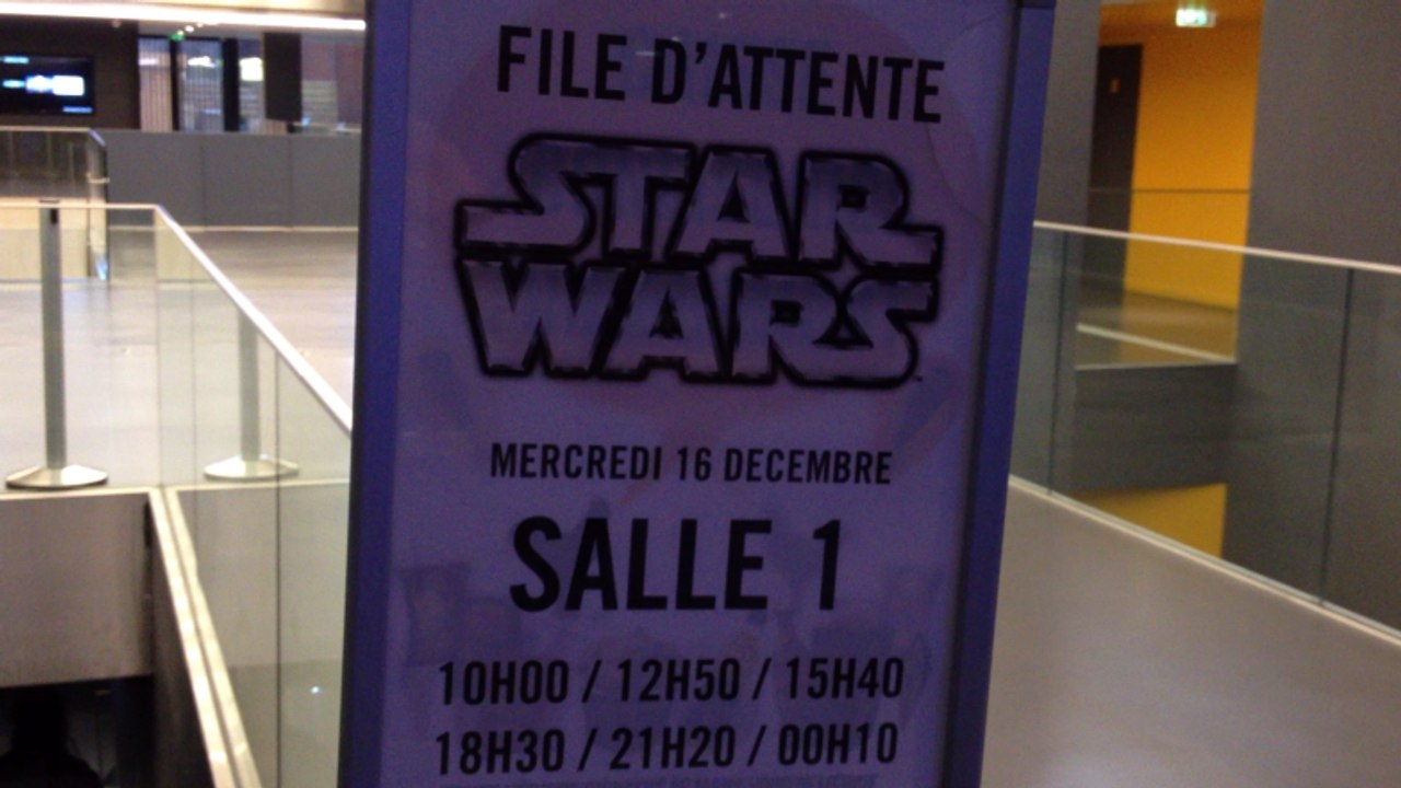Lancement du film Star Wars au Mans