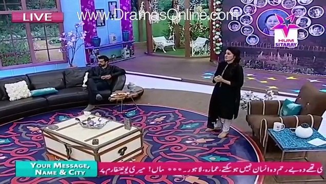 Sitaray Ki Subh with Shaista Lodhi - 16 December 2015 Part 3 - Hamza Ali Abbasi Pays Tribute to APS Martyrs