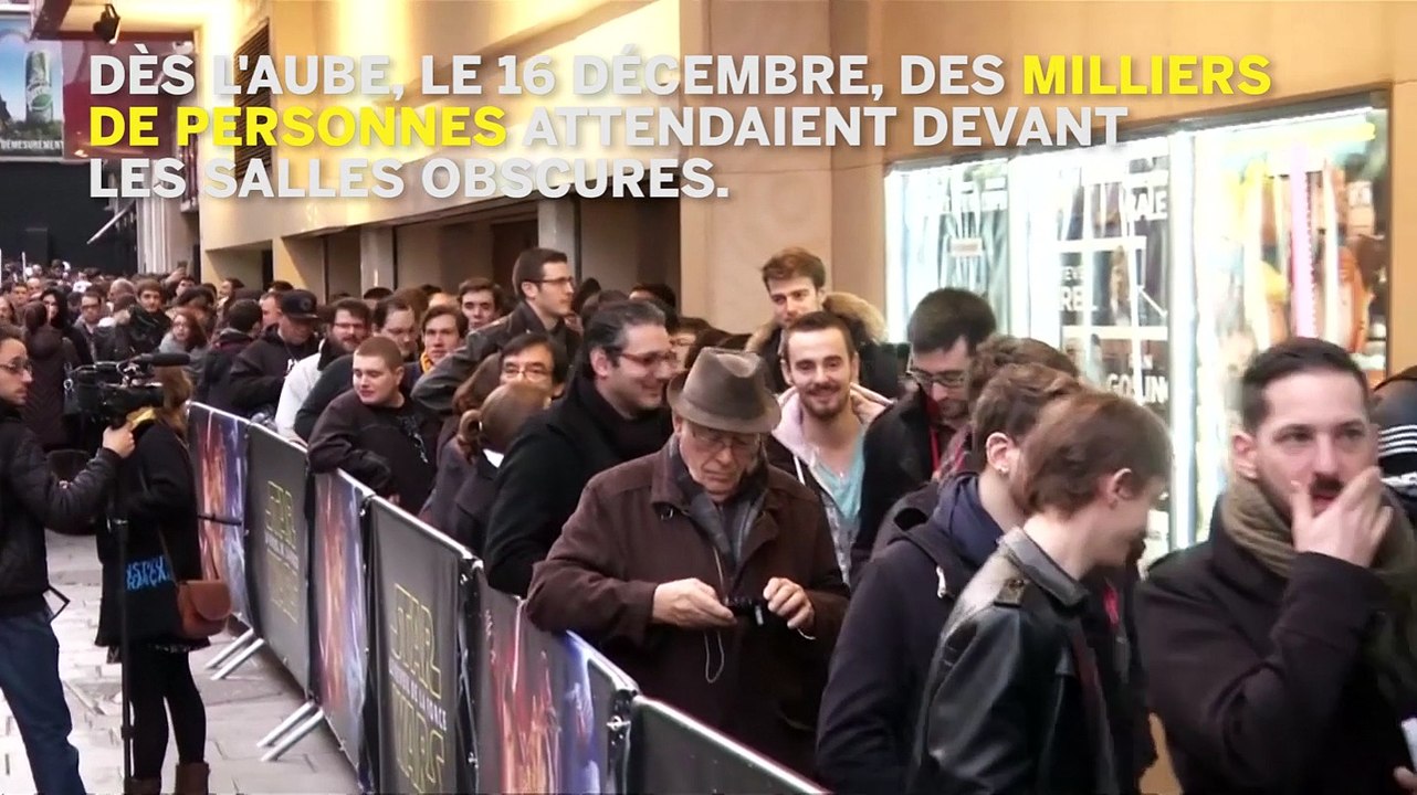 En France, les fans de « Star Wars » découvrent l'épisode VII