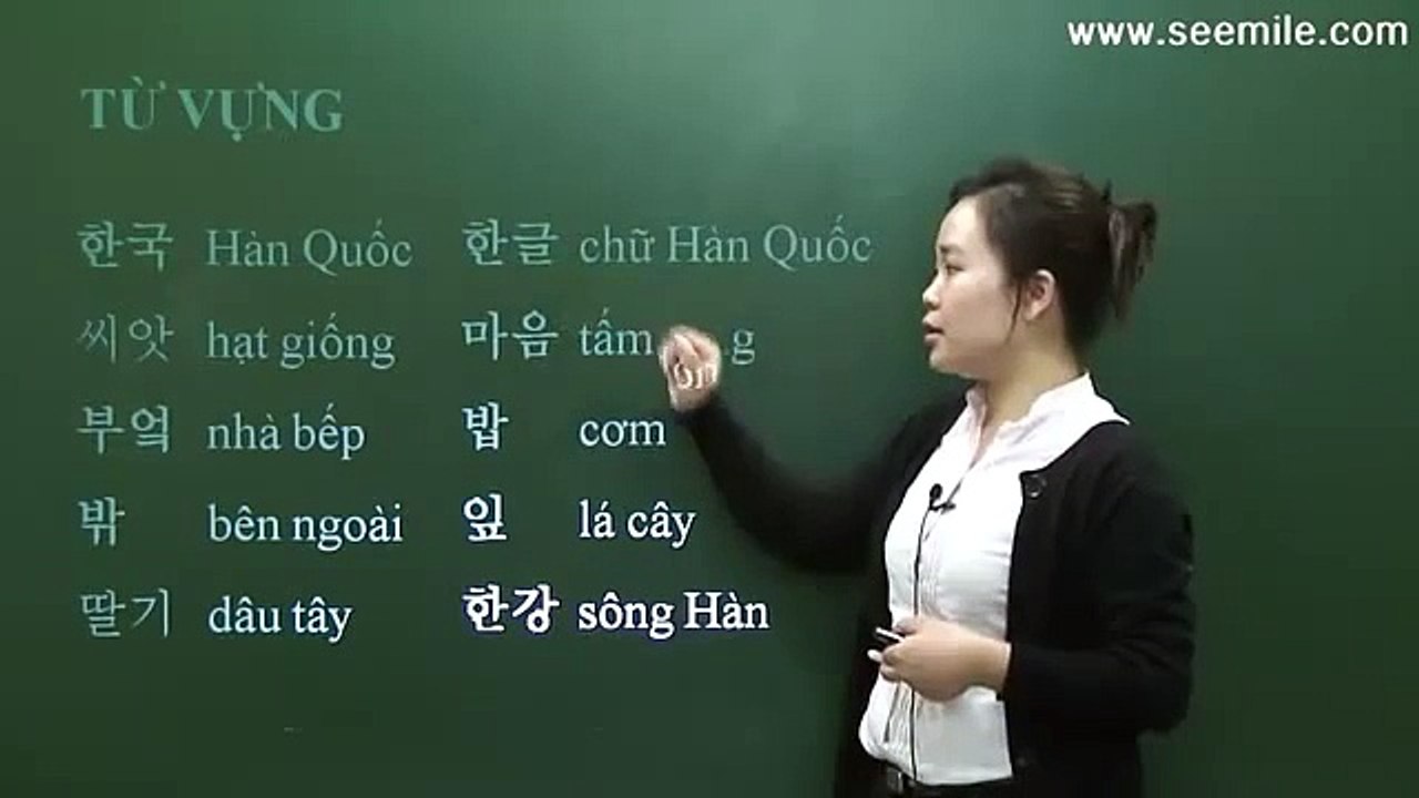 Bai 03 ( Phụ âm trong tiếng Hàn )