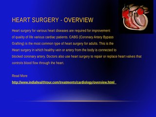 Heart surgery in India